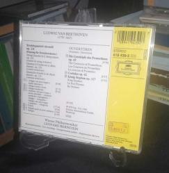 BEETHOVEN: STREICHQUARTETT OP. 131 - 3 OUVERTÜREN / WIENER PHILHARMONIKER - BERNSTEIN / CD ( SARI BANDROL )