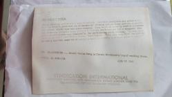 PRENSES DIANA'NIN ORİJİNAL FOTOĞRAFI - ORIGINAL PHOTOGRAPH OF PRINCESS DIANA - 20 x 15 cm EBADINDA - MODEL VİVİEN HAİG, CAROLE MORFARED'İN 