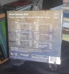 BACH: SONATES POUR VIOLON & CLAVECIN OBLIGE - BMW 1014-1019 / FLORANCE MAGOIRE - BLANDINE RANNOU / 2 x CD