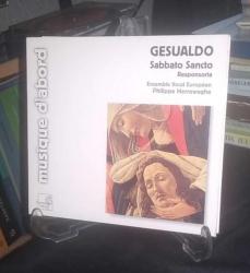 GESUALDO / SABBATO SANCO - RESPONSORIA, ENSEMBLE VOCAL EUROPEEN PHILIPPE HERREWEGHE / CD