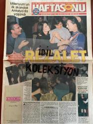 HAFTA SONU GAZETESİ - DOĞUM GÜNÜ HEDİYESİ (TURKİSH - NEWSPAPER) - TAM TAKIM 16 SAYFADIR - 5 OCAK 2000 - Sayı: 1 -Mehmet Ali Erbil-Derya Tuna-Çelik-Buket Saygı-Nefise Karatay-Atilla Kandemir-Özlem Özakova-Yılmaz Morgül-Perihan Morgül-İbrahim Morgül-Deniz Akkaya-Kenan Doğulu-Emrah-Seda Sayan-Ece Erken-Küçük Onur-Beyaz-Mahsun Kırmızıgül-Sibel Can-Ali Baransel-Gülben Ergen-Özcan Deniz-Seren Serengil-Meral Konrad-İzel-Tanju Okan-Serdar Ortaç-Suat Ekiz-Bengü-Yıldız Tilbe-Ufuk Yıldırım-Sertab Erener-Yaşar-Ozan Doğulu-Muazzez Abacı-İlyas Tetik-Hasan Gökçe-Sedat Sarıcı-Haluk Levent-Atilla Atasoy-Füsun Atasoy-Türkan Şoray-Selhan Aloğlu-Selim Sayılgan-Raif Tezman-Önder Bekensir-Derin Mermerci-Yalçın Dümer-Esra Balamir-Melisa-Atilla Taş-Sezen İlbay-Sezen Aksu-Mithat Can-Billur Kalkavan-Altan Sarıoğlu-Tolga Sarıoğlu-Dilek Ayazoğlu-Serdar Berker-Sevda Demircan-Sabahattin Doğanılmaz-Cem Baba-Cem Babu-Sezen Aksu-Nükhet Duru-Ömer Oran-Suat Ekiz-Mehveş Emeç-Müjdat Gezen-Berdush Bara-Aysun Baceoğlu-Hülya