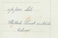 1 MAYIS 1951 HALKALI ZİRAAT MEKTEBİ HATIRASI ORİJİNAL FOTOĞRAF...