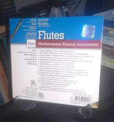 FLUTES - EAST MEDITERRANEAN MUSIC INSTRUMENTS / DOĞU AKDENİZ MÜZİK ENSTRÜMANLARI - FİLİSTİN, MISIR, TÜRKİYE, YUNANİSTAN, HIRVATİSTAN, ARNAVUTLUK / CD