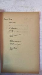 TÜRK DİLİ, AYLIK DİL VE YAZIN DERGİSİ - 1 HAZİRAN 1973 SAYI: 261  CEYHUN ATUF KANSU: TABİAT - TAHSİN YÜCEL: TARİHİN SINIRLARI - FAZIL HÜSNÜ DAĞLARCA: AT'LA MUSTAFA KEMAL - TAHSİN SARAÇ: ÇOĞULLANMA - METİN ELOĞLU: GÜMEÇ - HALİL UYSAL: AHMET HAŞİM - NAHİT ULVİ AKGÜN: KOZA - OĞUZ KAZIM ATOK: ODAK - CELAL ÇUMRALI: DÜŞTEN DÜŞE - ERDOĞAN ALKAN: EZGİ - RÜŞEN HAKKI: UCU SENDEDİR - SALAH BİRSEL: SABUNLAMA - ÖZDEMİR NUTKU: YENİ OYUNCULUK - BEDRETTİN TUNCEL: HELSİNKİ'DE BİR TOPLANTI - KEMAL BİLBAŞAR: GELİN ARABASI - DURSUN AKÇAM: KÖYDEN İNDİM ŞEHİRE - EMİN ÖZDEMİR: TOPLUM VE EDEBİYAT - İBRAHİM OLGUN: BELGESEL BİR YAPU: KAYSERİ BASIN TARİHİ - MUZAFFER UYGUNER: KÜLEBİ VE TÜRK MAVİSİ - 80 SAYFA