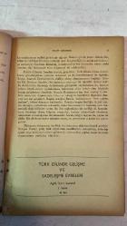 TÜRK DİLİ, AYLIK DİL VE YAZIN DERGİSİ - 1 MAYIS 1973 SAYI: 260  MACİT GÖKBERK: TÜRKİYE'DE FELSEFE DİLİNİN GELİŞMESİ - GÜLTEN AKIN: İNCE YOL OZANI: AŞIK VEYSEL - FAZIL HÜSNÜ DAĞLARCA: GÖRÜNMEK - ABDÜLKADİR BULUT: DAĞ GÜNLÜĞÜ - GÜVEN TURAN: AŞINAN BİR GİZEMLİ - MEHMET SALİHOĞLU: TUTANAK - ELİF SORGUN: DİREKTEKİ SEVGİ - M. KEMAL YILMAZ: ÖLMEYEN GELSİN - HİKMET DİZDAROĞLU: ATAÇ'IN SEVDİĞİ MEVSİMLER VE KENTLER - BEDRETTİN TUNCEL: HELSİNKİ'DE BİR TOPLANTI - JALİ RIZA ÖNDER: AKDENİZ'İN AK KENTİ BODRUM - TALİP APAYDIN: SUCU - DİNÇER SÜMER: SERÇE - MELİH CEVDET ANDAY: BİR ÖZEL SAYI - 80 SAYFA