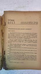 TÜRK DİLİ, AYLIK DİL VE YAZIN DERGİSİ - 1 MAYIS 1973 SAYI: 260  MACİT GÖKBERK: TÜRKİYE'DE FELSEFE DİLİNİN GELİŞMESİ - GÜLTEN AKIN: İNCE YOL OZANI: AŞIK VEYSEL - FAZIL HÜSNÜ DAĞLARCA: GÖRÜNMEK - ABDÜLKADİR BULUT: DAĞ GÜNLÜĞÜ - GÜVEN TURAN: AŞINAN BİR GİZEMLİ - MEHMET SALİHOĞLU: TUTANAK - ELİF SORGUN: DİREKTEKİ SEVGİ - M. KEMAL YILMAZ: ÖLMEYEN GELSİN - HİKMET DİZDAROĞLU: ATAÇ'IN SEVDİĞİ MEVSİMLER VE KENTLER - BEDRETTİN TUNCEL: HELSİNKİ'DE BİR TOPLANTI - JALİ RIZA ÖNDER: AKDENİZ'İN AK KENTİ BODRUM - TALİP APAYDIN: SUCU - DİNÇER SÜMER: SERÇE - MELİH CEVDET ANDAY: BİR ÖZEL SAYI - 80 SAYFA