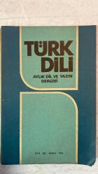 TÜRK DİLİ, AYLIK DİL VE YAZIN DERGİSİ - NİSAN 1975 SAYI: 283  HİKMET İLAYDIN: SEFERLİ TÜRKÜSÜ - FEHMİ YAVUZ: AYDINLIK UFUKLAR VE ANADOLU GERÇEĞİ - CEMAL MIHÇIOĞLU: 