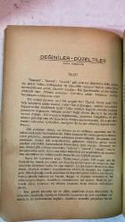 TÜRK DİLİ, AYLIK DİL VE YAZIN DERGİSİ - NİSAN 1975 SAYI: 283  HİKMET İLAYDIN: SEFERLİ TÜRKÜSÜ - FEHMİ YAVUZ: AYDINLIK UFUKLAR VE ANADOLU GERÇEĞİ - CEMAL MIHÇIOĞLU: 