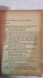 TÜRK DİLİ, AYLIK DİL VE YAZIN DERGİSİ - NİSAN 1975 SAYI: 283  HİKMET İLAYDIN: SEFERLİ TÜRKÜSÜ - FEHMİ YAVUZ: AYDINLIK UFUKLAR VE ANADOLU GERÇEĞİ - CEMAL MIHÇIOĞLU: 