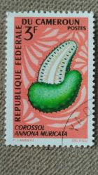 LOT.20 » 1967 YILI KAMERUN MEYVALAR DAMGALI ŞARNİYERSİZ