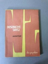 Düşünceye Saygı (İmzalı - İlk Baskı)