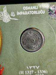 Sultan Reşat 1327/5 Nikel 5 Para