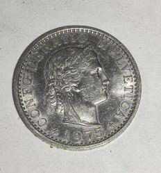 20046-KOLEKSİYONLUK İSVİÇRE HELVETICA 20 RAPPEN 1975