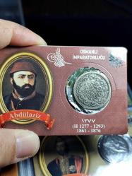 Sultan Abdülaziz 1277/3 Gümüş 5 Kuruş Nadir