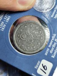 Sultan Abdülaziz 1277/3 Gümüş 5 Kuruş Nadir