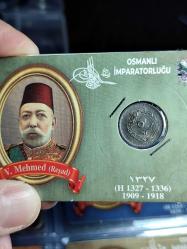 Sultan Reşat 1327/6 Nikel 5 Para