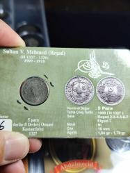 Sultan Reşat 1327/6 Nikel 5 Para
