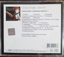 GEORGE BİZET CARMEN SUİTE NO.1 MÜZİK CD İKİNCİ ELDİR