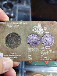 Sultan Reşat 1327/6 Nikel 20 Para