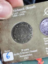 Sultan Reşat 1327/6 Nikel 20 Para