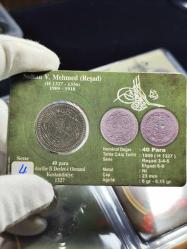 Sultan Reşat 1327/4 Nikel 40 Para