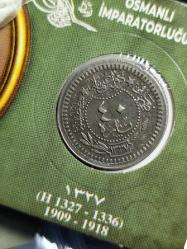 Sultan Reşat 1327/4 Nikel 40 Para