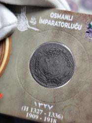 Sultan Reşat 1327/3 Nikel 20 Para