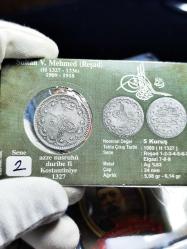 Sultan Reşat 1327/2 Gümüş 5 Kuruş