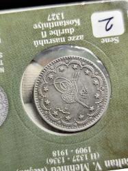 Sultan Reşat 1327/2 Gümüş 5 Kuruş