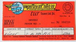 KÖSEOĞLU TUR (OTOBÜS BİLETİ)