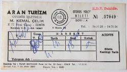 ARAN TURİSM OTOBÜS İŞLETLEMERİ (OTOBÜS BİLETİ)