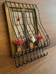 Anahtar Askılığı Perdeli Çerçeve