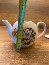 Porselen Vintage Çaydanlık Demlik