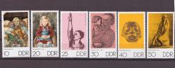 1970 Almanya DDR ''Sanat'' Mnh Lüks Tam Seri Pul - D41