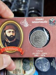 Sultan Abdülaziz 1277/3 Gümüş 5 Kuruş Nadir