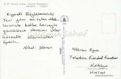 Antakya - Atatürk Heykeli / And Kartpostal