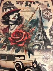 PARİS TEMALI AHŞAP PANO