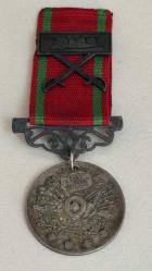 ORJŞNAL OSMANLI GÜMÜŞ İMTİHAZ MADALYASI