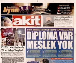 15 Aralık 2025 YENİ AKİT GAZETESİ Doğum Günü Gazetesi (15.12.2025) Doğumgünü Hediyesi | Sıradışı Hediye | Özel Gün Hediyeleri | GAZETE ARŞİVİ