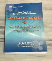 Kısa Teori ve Çözümlü Problemlerle MATEMATİK ANALİZ II ( 2 ) ( 2017 BASKI )