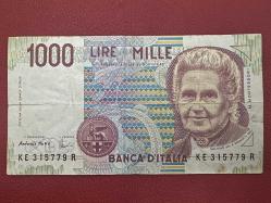 İtalya 1000 Liret 1990. ÇT