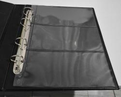 Vega  3 gözlü  10 yaprak  Bankonot Klasör föyü  paket