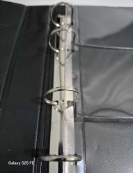 Vega  3 gözlü  10 yaprak  Bankonot Klasör föyü  paket