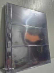 Vega  3 gözlü  10 yaprak  Bankonot Klasör föyü  paket