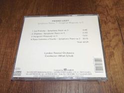 FRANZ LISZT SYMPHONIC POEMS / HUNGARIAN RHAPSODY  ... DÖNEM BASKISI MÜZİK CD Sİ-
