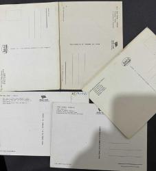 Yeşil Bursa Dini Temalı 5 adet eski kartpostal