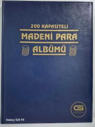 Madeni Para Albümü  200 adet  Kapama Gözlü