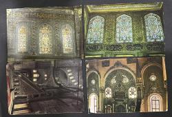 Türkiye Dini Temalı 4 adet eski tebrik kartpostal