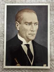 Atatürk Temalı Eski Kartpostal