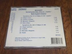 MOZART - SYMPHONIES NOS.28&41 JÜPİTER  ... DÖNEM BASKISI  MÜZİK CD Sİ-